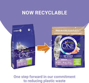 PURINA ONE Sensitive Turkey Dry Cat Food 7.5kg (Pack of 4)