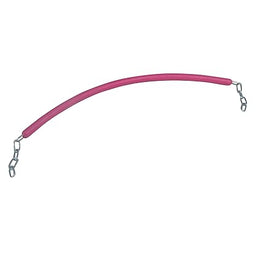 Rubber Coated Stable Stall Chain (Choice of Colour Plain End Horse Stable Door Guard) (Pink)