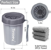 Dog Paw Cleaner for Medium Dogs, Dog Paw Washer Muddy Paw Cleaner, Pet Foot Cleaner