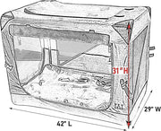 Pet Gear Insta-Fold Soft Crate for Dogs, 42