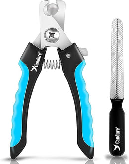 Candure Dog Nail Clippers for Large, Medium and Small Breed Professional Pet Nail Clipper Suitable for Cats, Rabbits and Guinea Pigs With Safety Lock and Protective Guard to Avoid Over Cutting (6