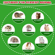 42 Pack Rabbit Toys Guinea Pig Toys Set-Boredom Breaker Accessories,Natural Timothy Hay Sticks Rabbit Treats for Rabbit, Bunny, Chinchilla, Guinea Pig，Hamster ，Rat Teeth Care