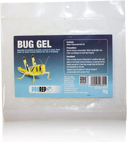 ProRep Bug Gel Refill Pack 9g | Granules | Health Care for Reptiles & Amphibians | Bug Hydration | 9g Sachet