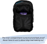 COOWONE Dog Treat Pouch Hands Free dog walking bag with Metal Carabiner, 900D Oxford Cloth Dog Poop Bag Holder for Pet Puppy Training Travel or Outdoor Camping