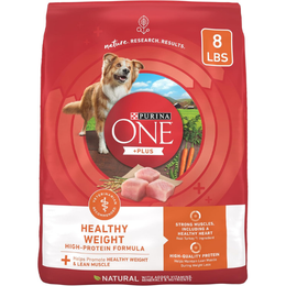 Purina ONE SmartBlend Natural Weight Control Dry Food for Adult Dogs and Wet Food