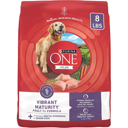 Purina ONE SmartBlend Vibrant Maturity Senior 7+ Formula Dog Food