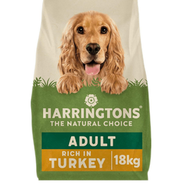 Harringtons Complete Dry Adult Dog Food Turkey & Veg 18kg - Made with All Natural Ingredients (Packaging may vary)