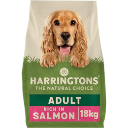 Harringtons Complete Dry Adult Dog Food Salmon & Potato 18kg - Made with All Natural Ingredients (Packaging may vary)