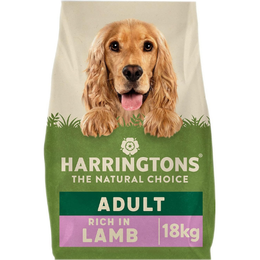 Harringtons Complete Dry Adult Dog Food Lamb & Rice 18kg - Made with All Natural Ingredients (Packaging may vary)