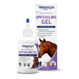 Vetericyn Plus All Animal Antimicrobial Ophthalmic Gel | Eye Product For Dogs And Cats - Relieves Eye Redness And Irritation From Allergies. 89 Ml