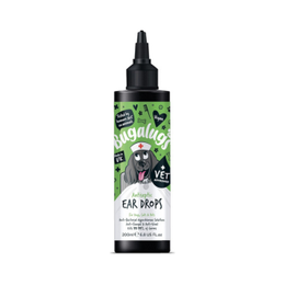 BUGALUGS Antiseptic Ear Drops 200ml – Ear Disinfection, Kills bacteria, Stops Odours, Scratching & Discomfort, Anti-fungal (Yeast), Veterinary-grade,...