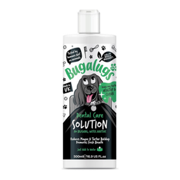 BUGALUGS Dog Breath Freshener Dental Care Water Additive. Clean Teeth, Healthy Gums & Fresh Breath - Natural Dog plaque remover & tartar remover for...
