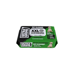 UltraGrime Pet Cleaning Wet Wipes 80 Thick Wipes - Pet Wipes Dog Cleaning Wipes - Cat Wipes - Pet Wipes For Cats - Puppy Wipes Clean Paws Dog Paw Wipes Dog Wipes For Smelly Dogs Grooming