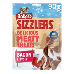 Bakers Dog Treats Bacon Sizzlers 90g