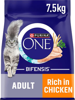 PURINA ONE Sensitive Turkey Dry Cat Food 7.5kg (Pack of 4)
