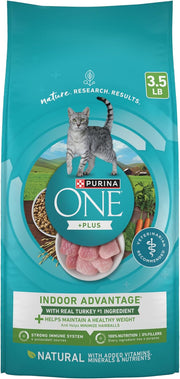 Purina ONE - Indoor Hairball & Healthy Weight Management - 3.5lb