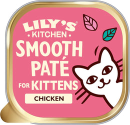 Lily’s Kitchen Smooth Chicken Paté Complete Nutrition Kitten Food 19 x 85g