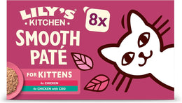 Lily’s Kitchen Smooth Paté Selection Complete Nutrition Adult Cat Food 4 x (8 x 85g)